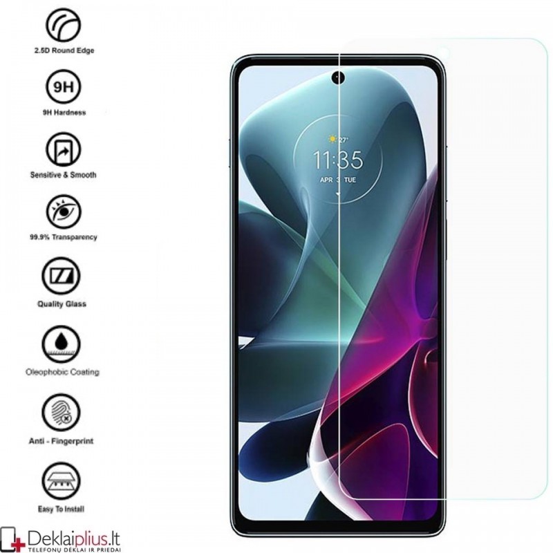 Ekrano grūdintas stiklas (Motorola Moto G200 5G) Ekrano grūdintas stiklas (Motorola Moto G200 5G)
